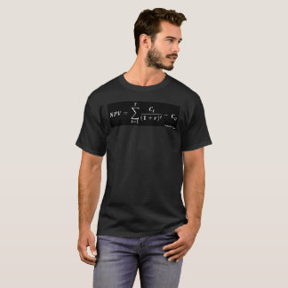 NPV Finance Formula T-Shirt