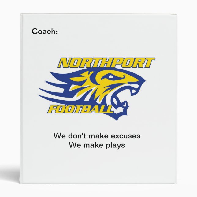NPYFC Coaches Binder (Front)