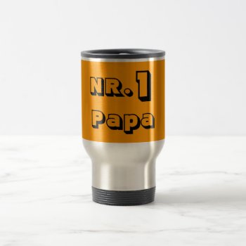 Nr.1 Pa Thermo Sulks Travel Mug by 4aapjes at Zazzle