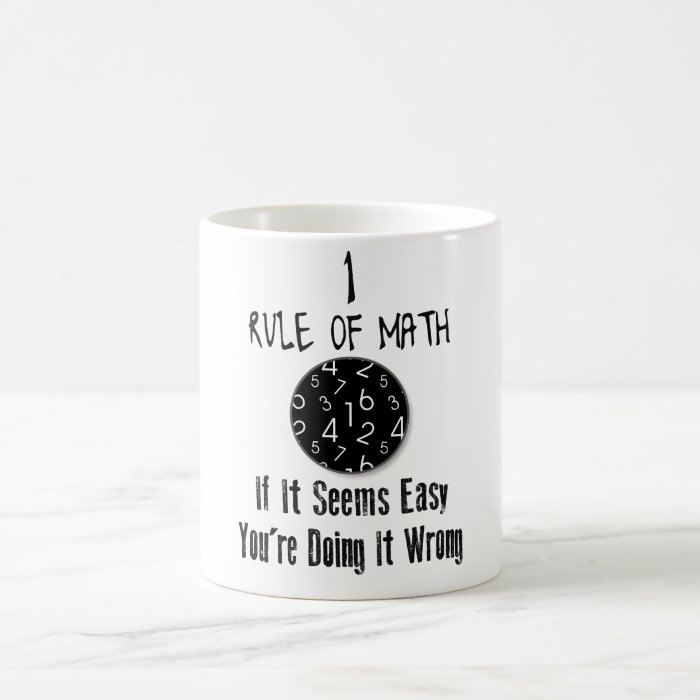 Nr 1 rule of Math Mug