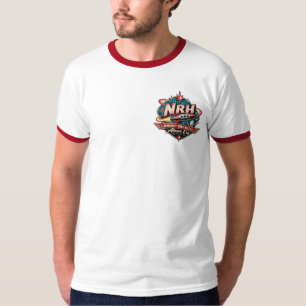 NRH Vintage Americana Retro Ringer T-Shirt