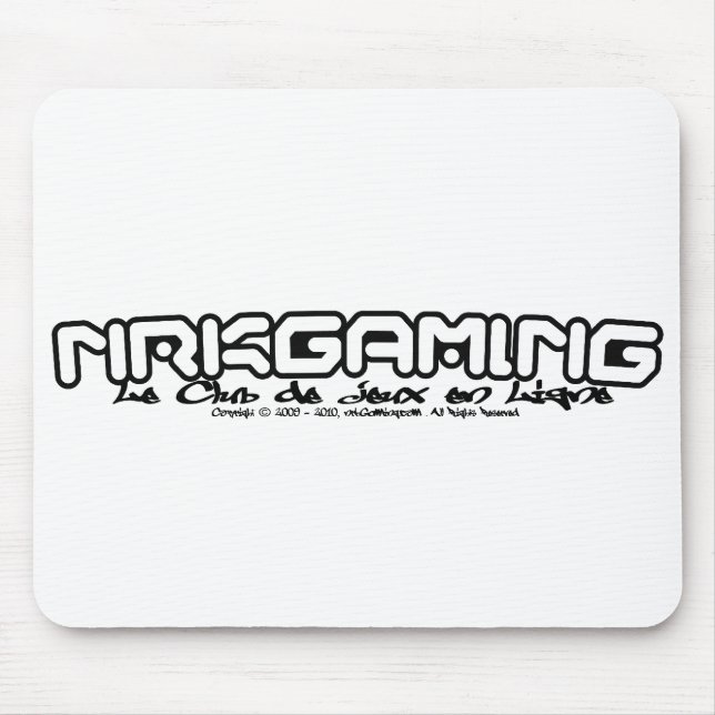 nrkGaming CJL-2011WT Series Mouse Pad (Front)