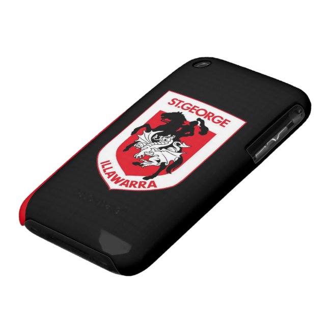 NRL Dragons iPhone 3 Case (Bottom)