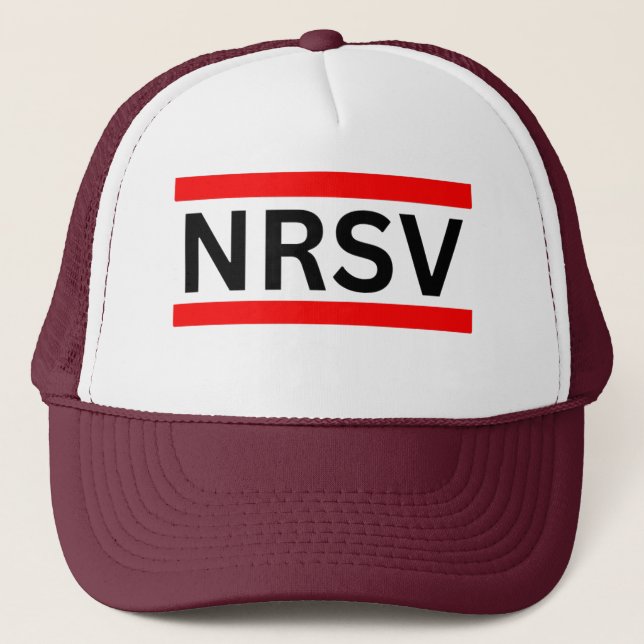 NRSV BIBLE TRUCKER HAT (Front)