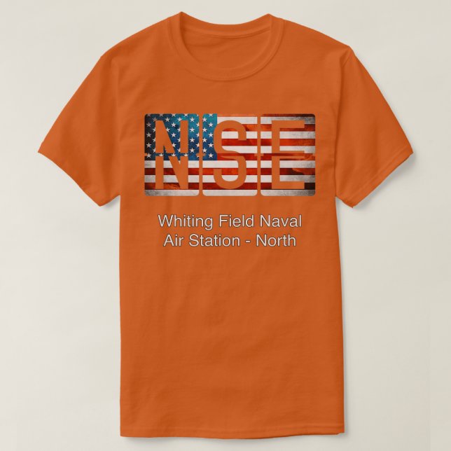 NSE Whiting Field Naval Air Station North  T-Shirt (Design Front)