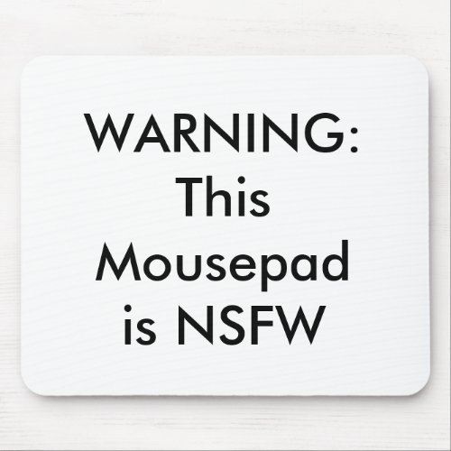 NSFW Mousepad