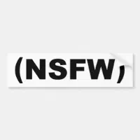 Premium Photo  Nfsw is internet slang for not safe for work