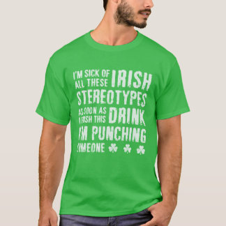 NSPF Funny Irish Stereotypes T-Shirt