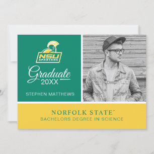 NSU Spartans Graduate Invitation