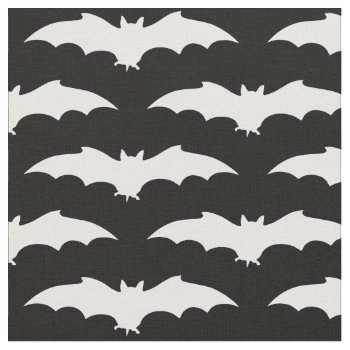 Nu Goth Bat Pattern Fabric by TheHopefulRomantic at Zazzle