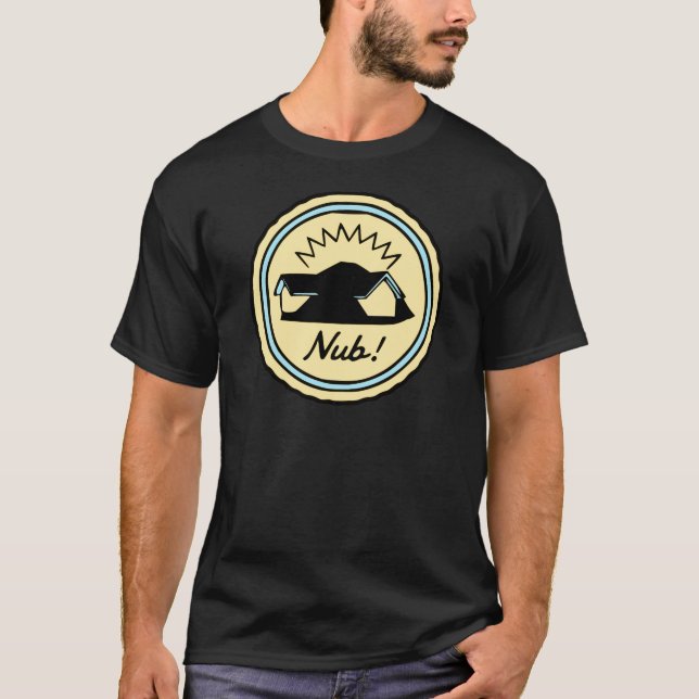 Nub! T-Shirt Dark (Front)