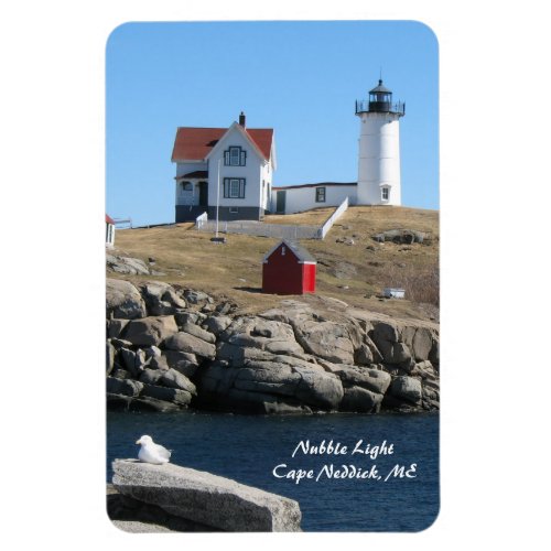 Nubble Light Cape Neddick Maine Magnet