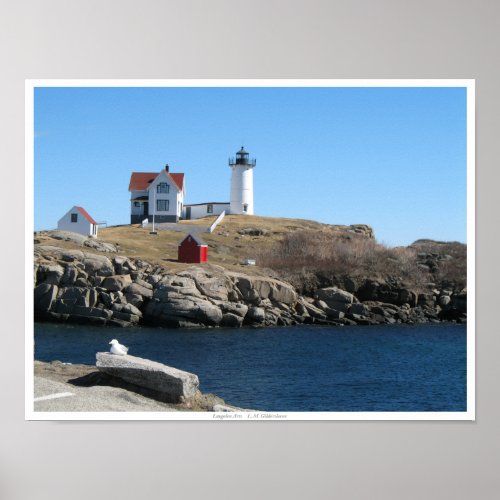 Nubble Light Cape Neddick Maine Poster