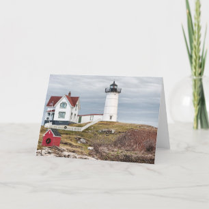 Nubble Light Christmas Holiday Card