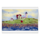 Nubble Light House York Maine (Front Horizontal)