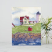 Nubble Light House York Maine (Standing Front)
