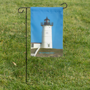 Nubble Light Maine Lighthouse Garden Flag