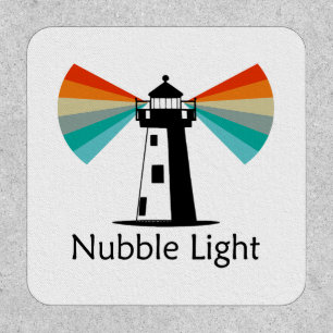 Nubble Light Maine Rainbow Patch