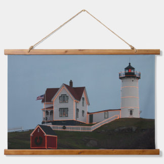 Nubble Light Wood Topped Wall Tapestry