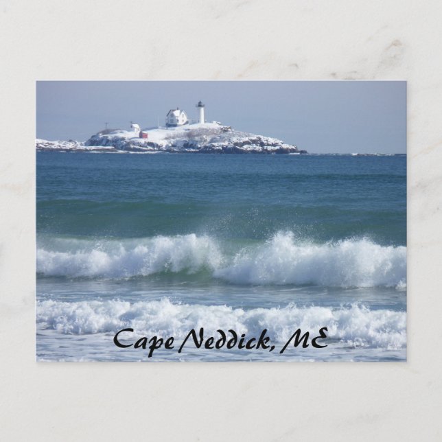 Nubble Lighthouse 2 Postcard (Front)