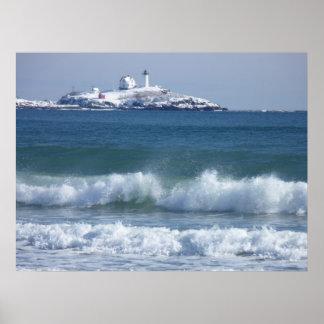 Nubble Lighthouse 2 Poster