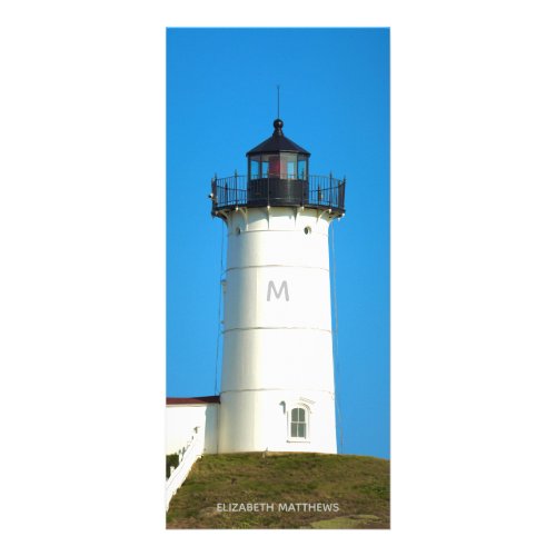 Nubble Lighthouse Bookmark Rack Card