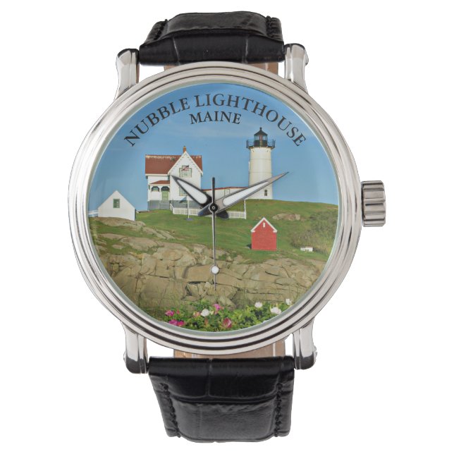 Nubble Lighthouse, Cape Neddick Maine eWatch Watch (Front)