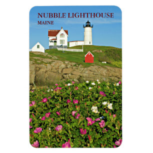 Nubble Lighthouse, Cape Neddick Maine Flexi Magnet