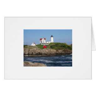 Nubble Lighthouse card
