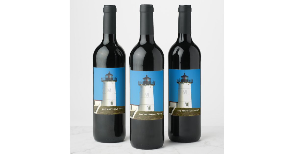 Nubble Lighthouse- High Ball Glasses - Set of 4