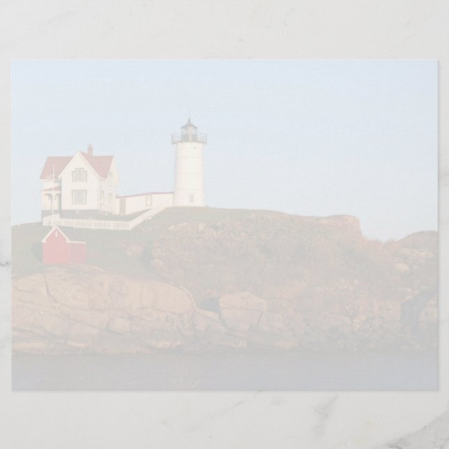 Nubble Lighthouse Letterhead (Front)