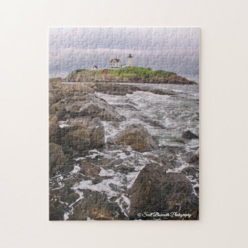 Nubble Lighthouse _ Maine Jigsaw Puzzle