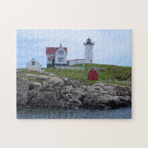 Nubble Lighthouse _ Maine Jigsaw Puzzle