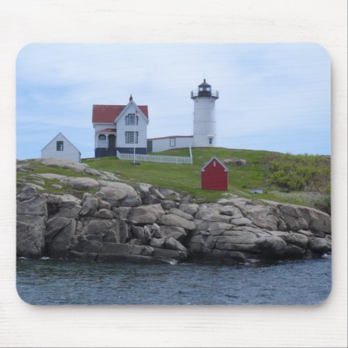 Nubble Lighthouse _ Maine Mouse Pad