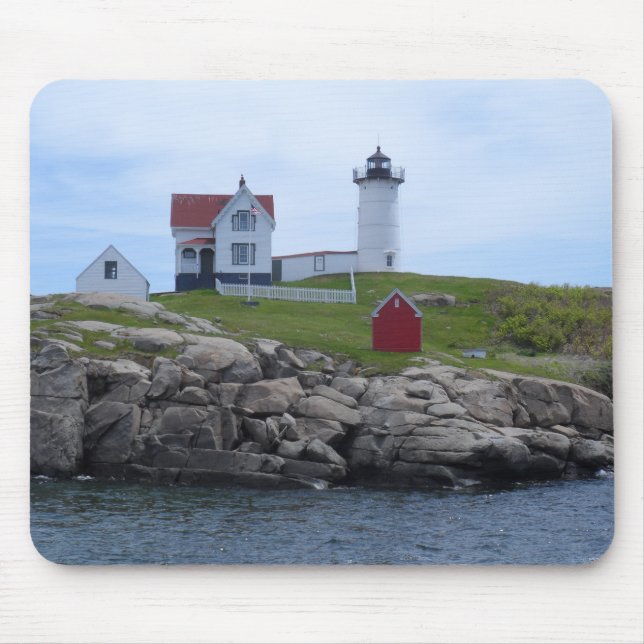 Nubble Lighthouse - Maine Mouse Pad (Front)