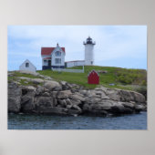 Nubble Lighthouse - Maine Poster | Zazzle