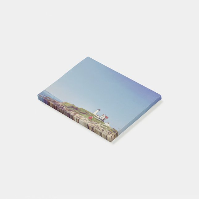 Nubble Lighthouse Post-it Notes (Angled)