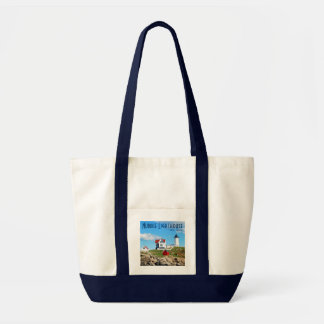 Nubble Lighthouse, York, Maine tote bag