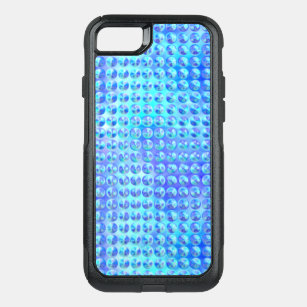 Nubby Blue Glass OtterBox Commuter iPhone SE/8/7 Case