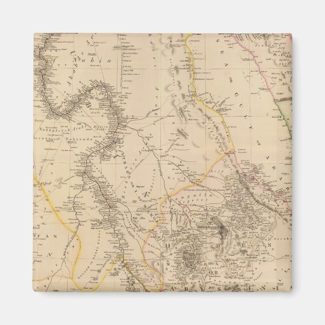 Nubia, Abyssinia 2 Magnet (Front)