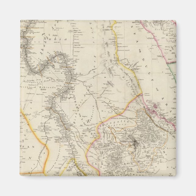 Nubia and Abyssinia Magnet (Front)