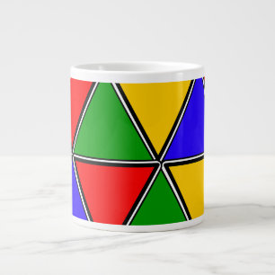 Nubian African Art – Heritage, African Pride Giant Coffee Mug