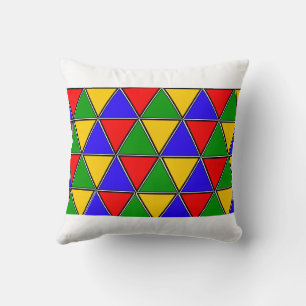 Nubian African Art – Heritage, African Pride Throw Pillow