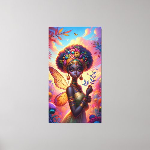 Nubian Fairy Canvas Print