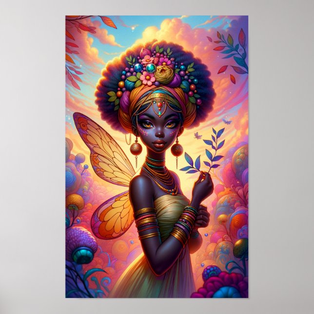 Nubian Fairy Poster (Front)