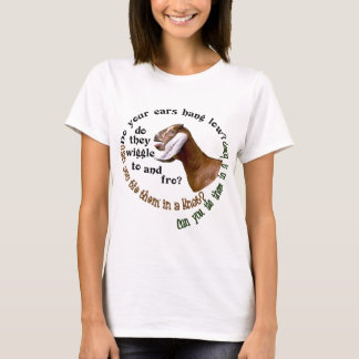 NUBIAN GOAT - DO YOUR EARS HANG LOW? T-Shirt