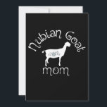 Nubian Goat Mom Gift Save The Date<br><div class="desc">Nubian Goat Mom Gift</div>