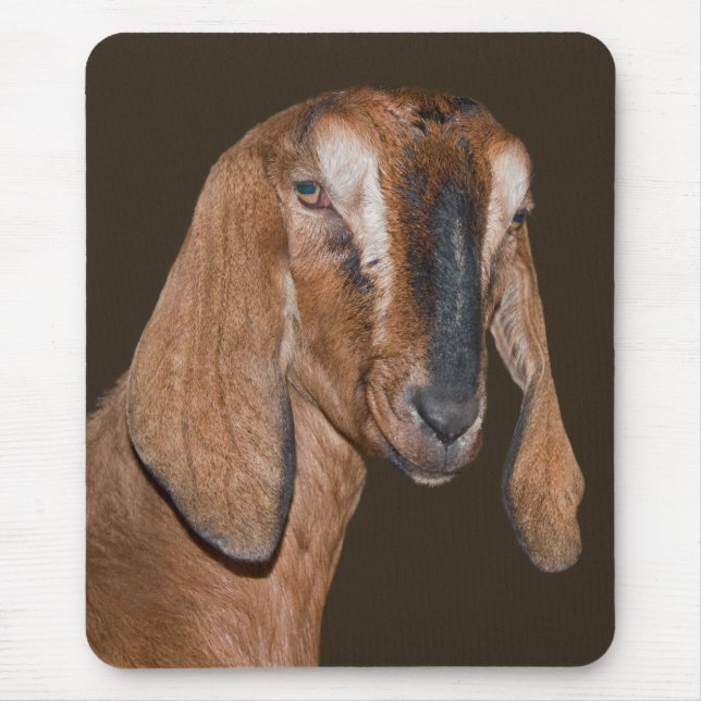 Nubian Goat Mousemat Mouse Pad (Front)
