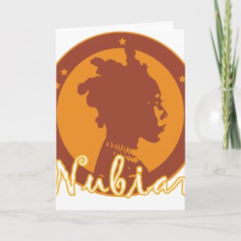 Nubian Greeting Card by brev87 at Zazzle