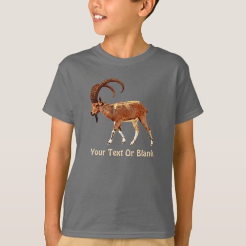 Nubian Ibex _ Ein Gedi T_Shirt